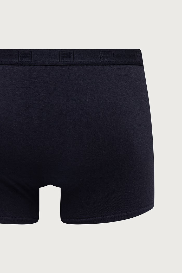 Bokserki męskie z bawełną 2-pack Fila granatowy FU5385.2
