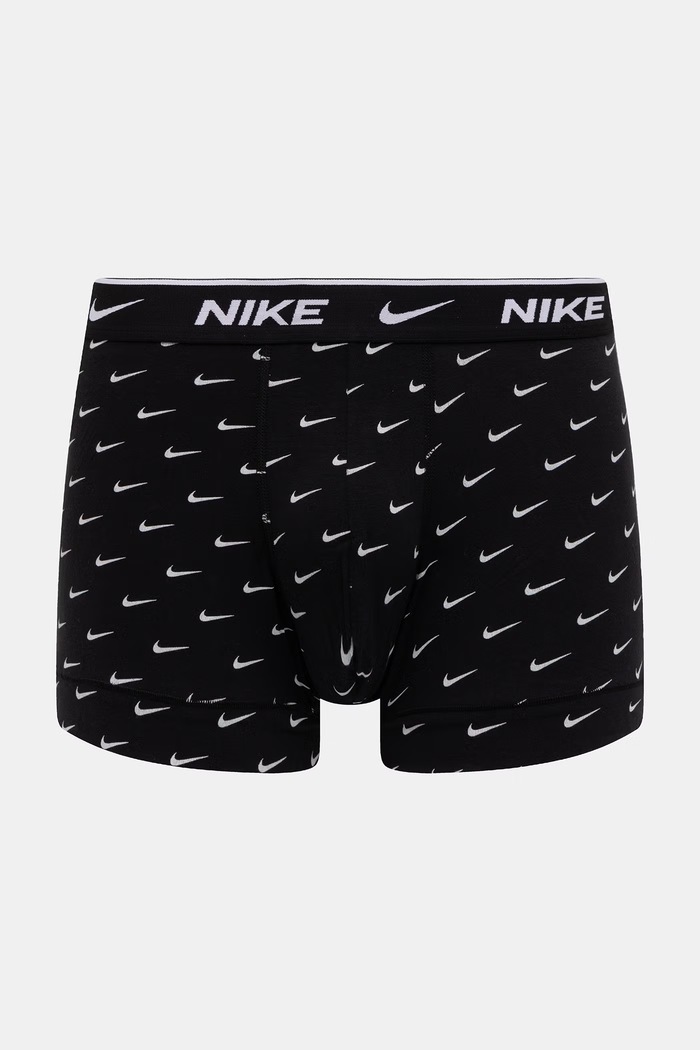 Nike bokserki dopasowane męskie bawełniane z elastanem 3-pack NQ00KE1284.2B4 czarny AW26