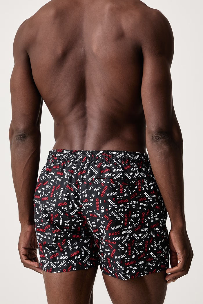 Odzież HUGO Szorty kąpielowe męskie RYU_Swim short 50570337 czarny