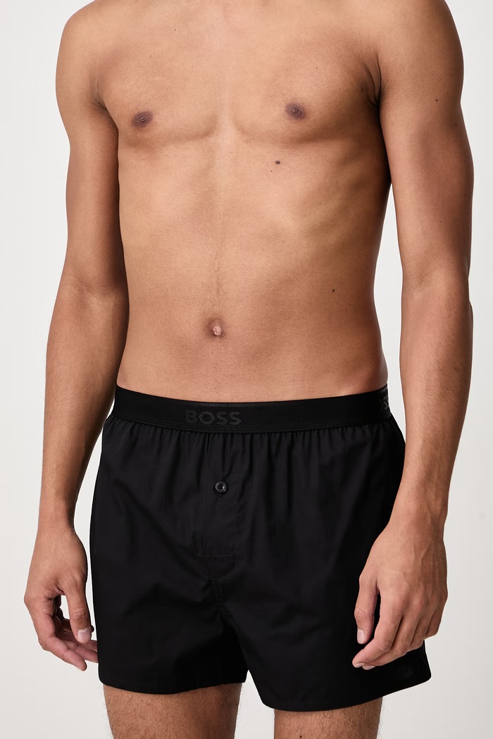 Oblečení BOSS Volné boxerky pánské bavlněné Xmas 2-pack 50571131 vícebarevná