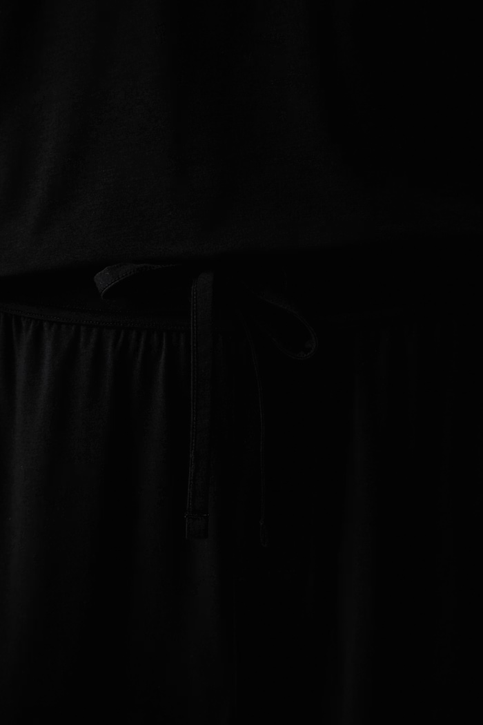 BOSS пижамные штаны мужские с хлопком Balance Pants чёрный 50571118