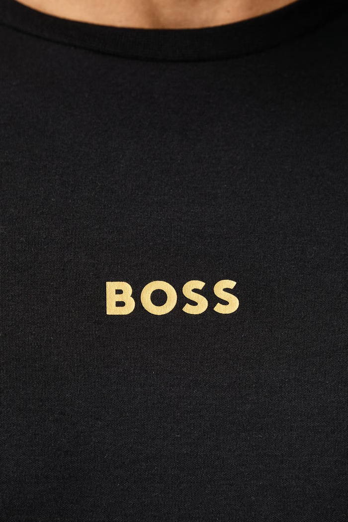 BOSS Pyžamo pánske bavlnené Xmas Long Set 50571089