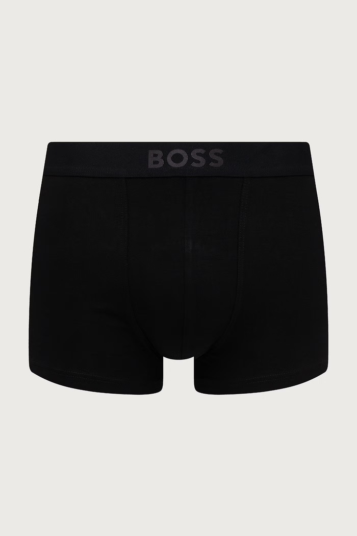 Odzież BOSS Bokserki męskie z bawełną Trunk 5P MetalLogo G 5-pack 50569225 czarny
