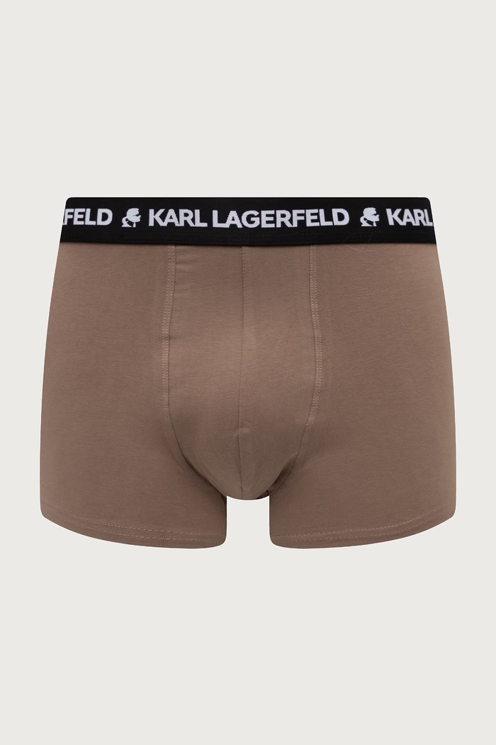 Karl Lagerfeld Боксерки мъжки от памук 2 броя B4M47001 бордо AW26