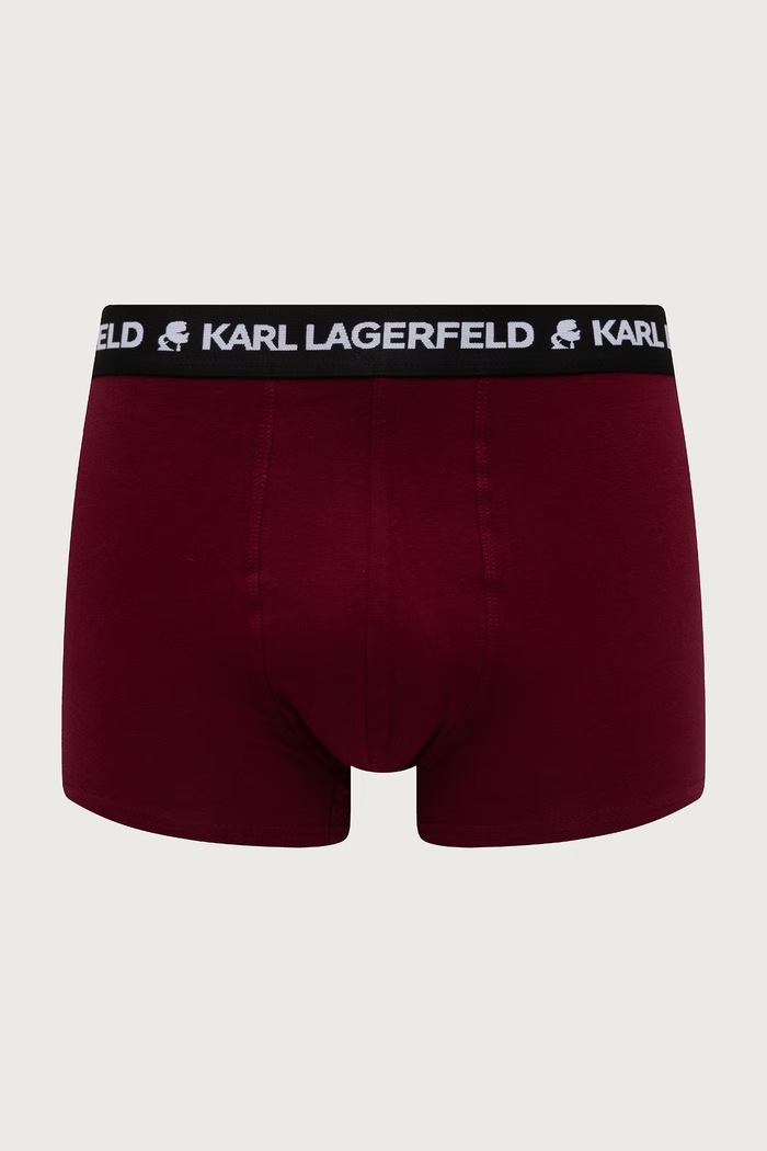 Дрехи Karl Lagerfeld Боксерки мъжки от памук 2 броя B4M47001 бордо