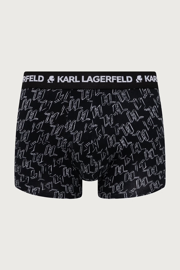 Боксерки мъжки от памук 2 броя Karl Lagerfeld B4M47001 бордо