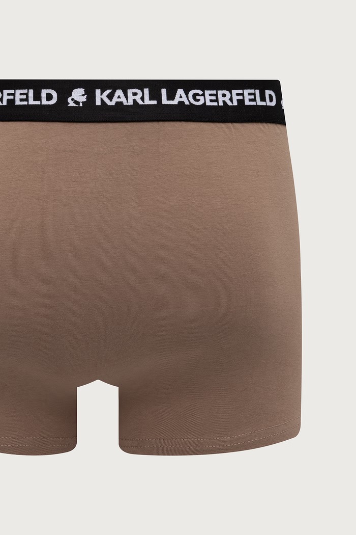 Боксерки мъжки от памук 2 броя Karl Lagerfeld бордо B4M47001