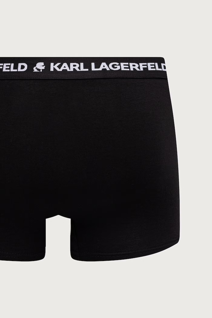 Karl Lagerfeld Priliehavé boxerky pánske bavlnené s elastanom 3-pak B4M47002