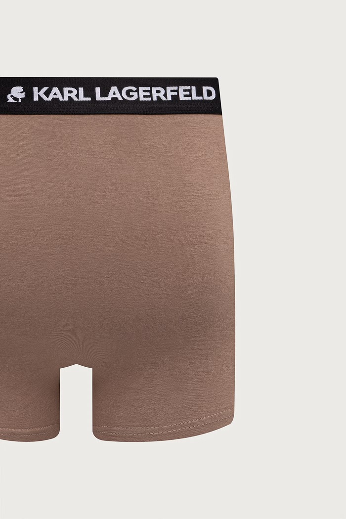 Karl Lagerfeld Bokserki dopasowane męskie bawełniane z elastanem 7-pack B4M47003