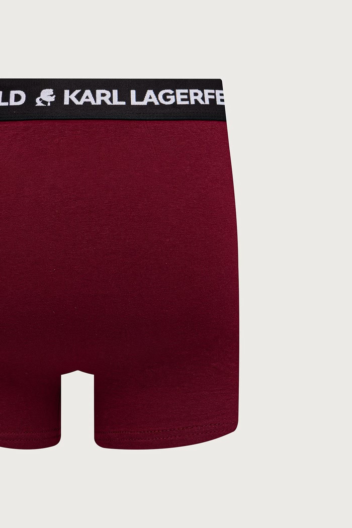 Karl Lagerfeld Bokserki dopasowane męskie bawełniane z elastanem 7-pack B4M47003