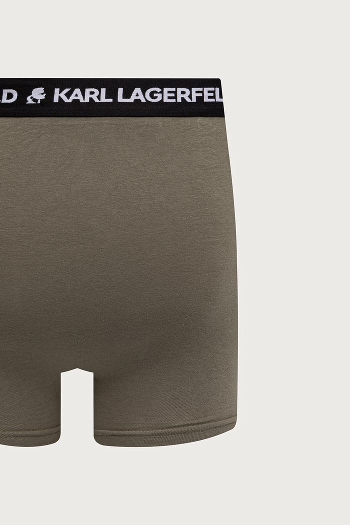 Karl Lagerfeld Bokserki dopasowane męskie bawełniane z elastanem 7-pack B4M47003
