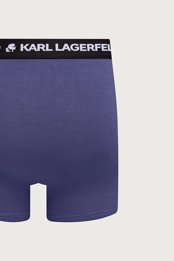 Karl Lagerfeld Bokserki dopasowane męskie bawełniane z elastanem 7-pack B4M47003