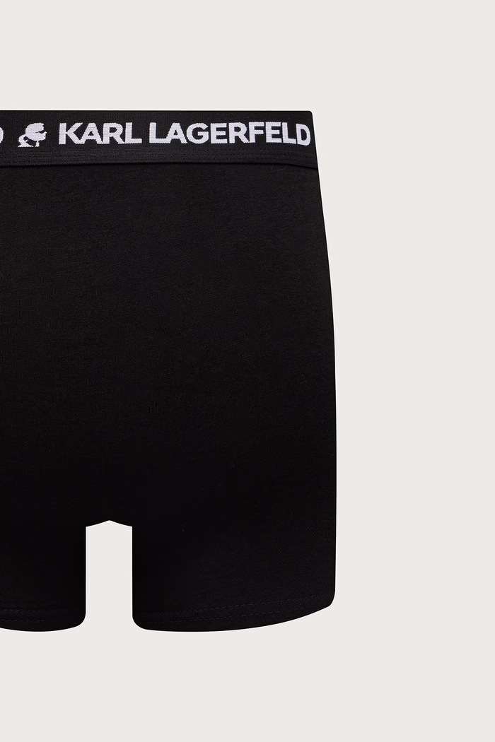 Karl Lagerfeld Bokserki dopasowane męskie bawełniane z elastanem 7-pack B4M47003