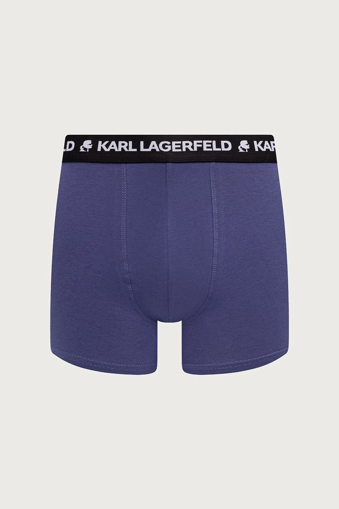 Karl Lagerfeld Bokserki dopasowane męskie bawełniane z elastanem 7-pack B4M47003