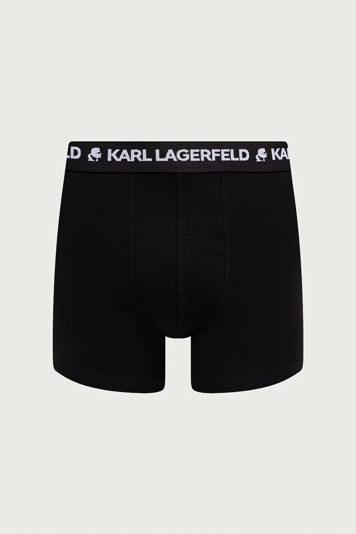 Karl Lagerfeld Bokserki dopasowane męskie bawełniane z elastanem 7-pack B4M47003