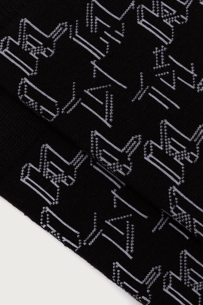Ρούχα Karl Lagerfeld Ανδρικά με βαμβάκι B4M47004 μαύρο