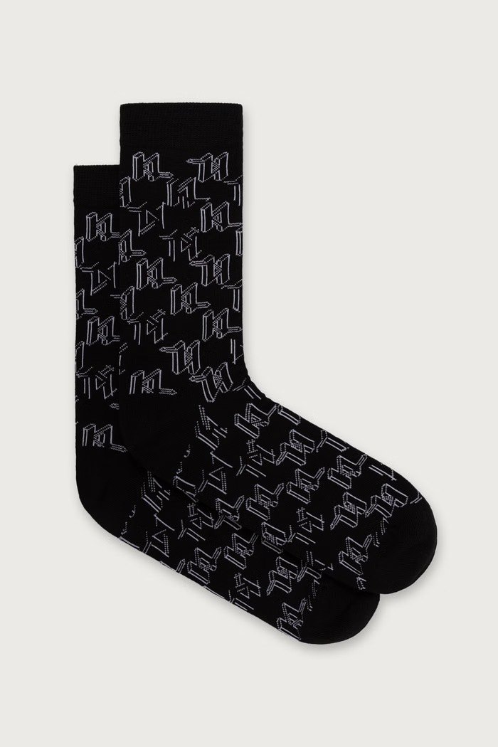 Ανδρικά με βαμβάκι Karl Lagerfeld B4M47004 μαύρο