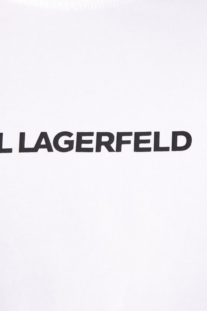 Pyžamo pánske s bavlnou Karl Lagerfeld biela B4M45007
