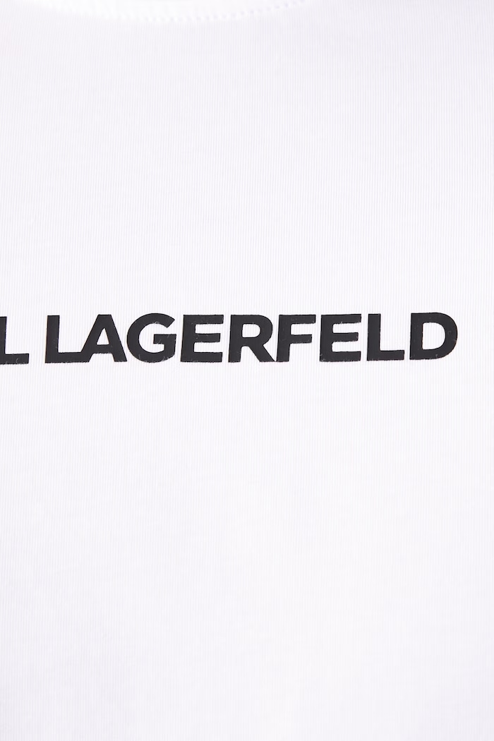 Pyžamo pánske s bavlnou Karl Lagerfeld biela B4M45007