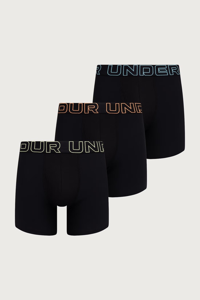 Under Armour bokserki dopasowane męskie 3-pack czarny 25UUSHJ043.438
