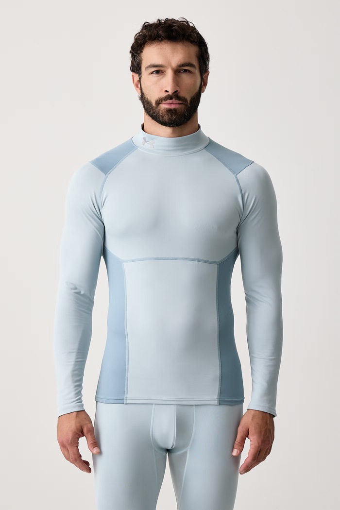 Under Armour Longsleeve funkcyjny męski Elite niebieski 6013961
