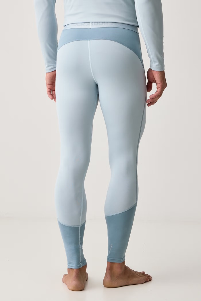 Under Armour Legginsy funkcyjne męskie Coldgear 6013960 niebieski AW26