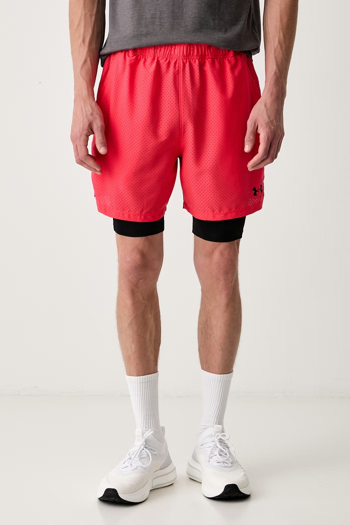 Under Armour szorty sportowe męskie Vanish czerwony 6013950