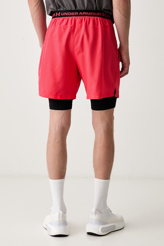 Odzież Under Armour szorty sportowe męskie Vanish 6013950 czerwony
