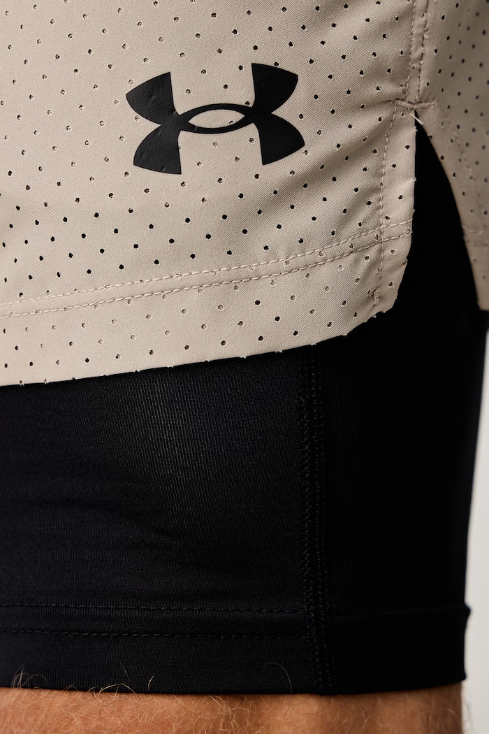 Szorty sportowe męskie Vanish Under Armour beżowy 6013950