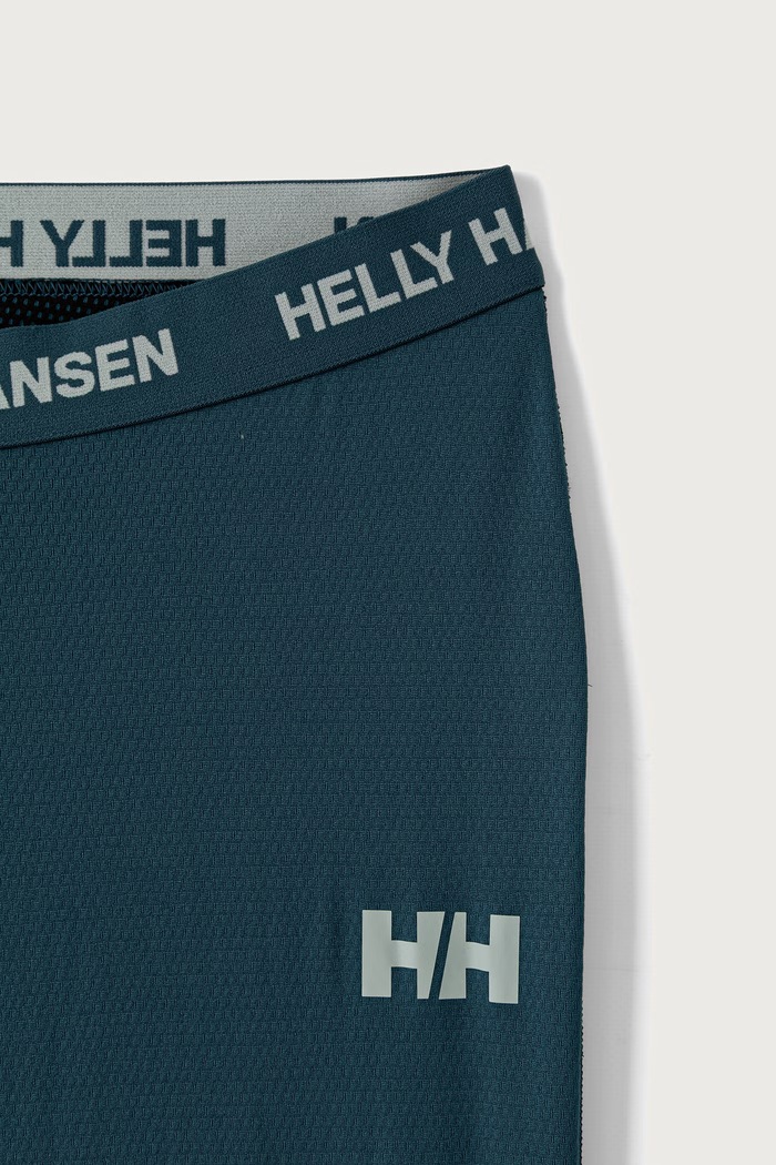Odzież Helly Hansen Legginsy funkcyjne męskie LIFA ACTIVE 49390.453 turkusowy