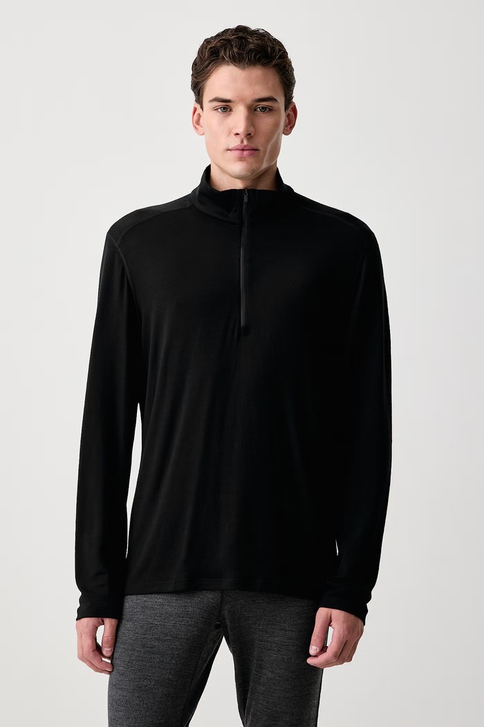 Icebreaker Longsleeve termoaktywny męski 260 Oasis czarny IBB043720011