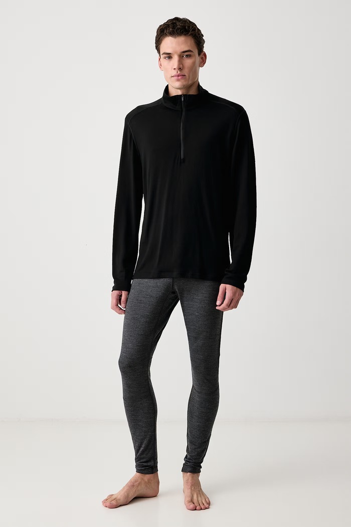 Icebreaker Longsleeve termoaktywny męski 260 Oasis IBB043720011 czarny AW26