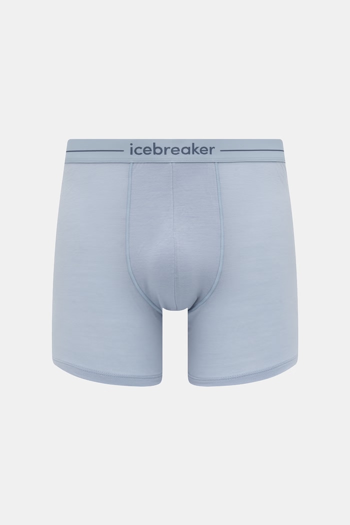 Icebreaker bokserki funkcyjne męskie z wełny merino Anatomica niebieski IB1030290PA1