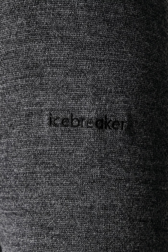 Longsleeve termoaktywny męski z wełny merino Merino ZoneKnit 260 Icebreaker IB0A57CJ0111 szary