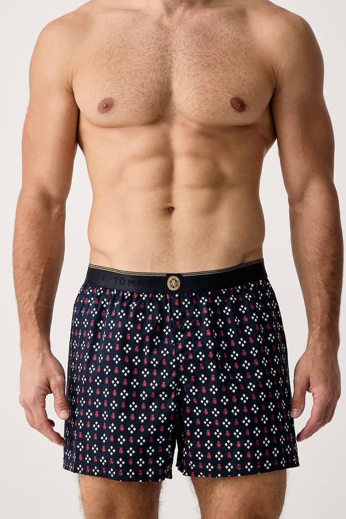 Tommy Hilfiger Boxerky pánské bavlněné 3-pack UM0UM03985