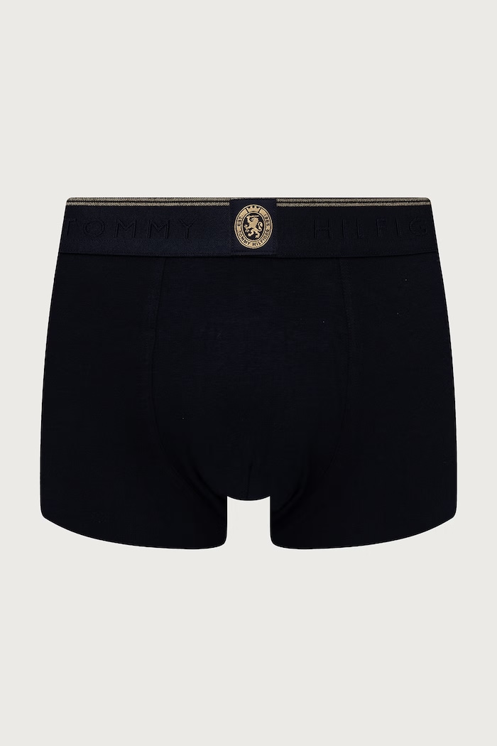 Tommy Hilfiger Bokserki dopasowane męskie bawełniane z elastanem 3-pack UM0UM03984 granatowy AW26