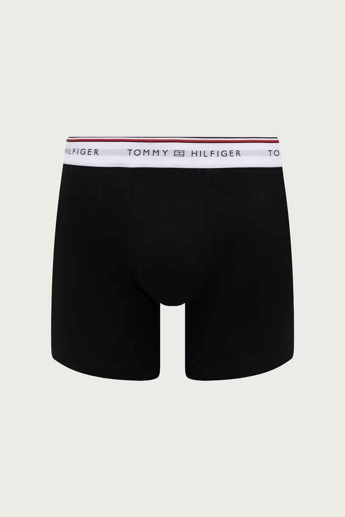 Tommy Hilfiger bokserice za muškarce s pamukom 3-pack UM0UM03978 crna AW26