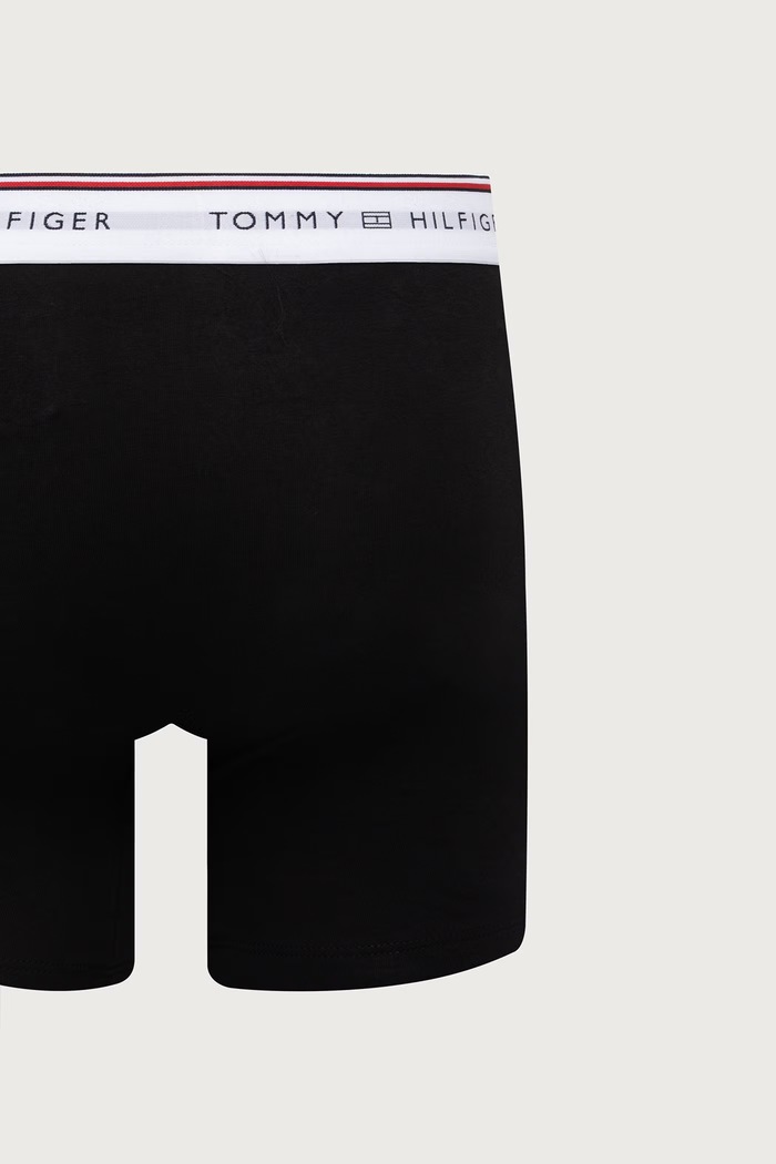 Odjeća Tommy Hilfiger bokserice za muškarce s pamukom 3-pack UM0UM03978 crna