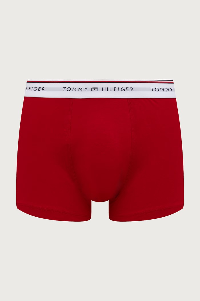 Odjeća Tommy Hilfiger Uske bokserice za muškarce od pamuka s elastanom 3-pack UM0UM03975 mornarsko plava