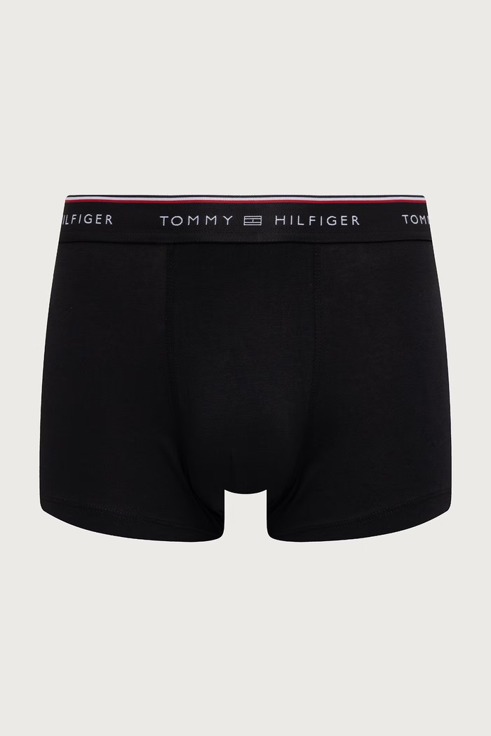 Tommy Hilfiger bokserki dopasowane męskie bawełniane z elastanem UM0UM03974 czarny AW26