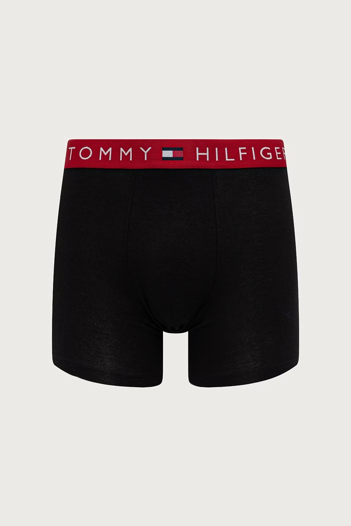 Tommy Hilfiger Uske bokserice za muškarce od pamuka s elastanom 3-pack UM0UM03969 crna AW26