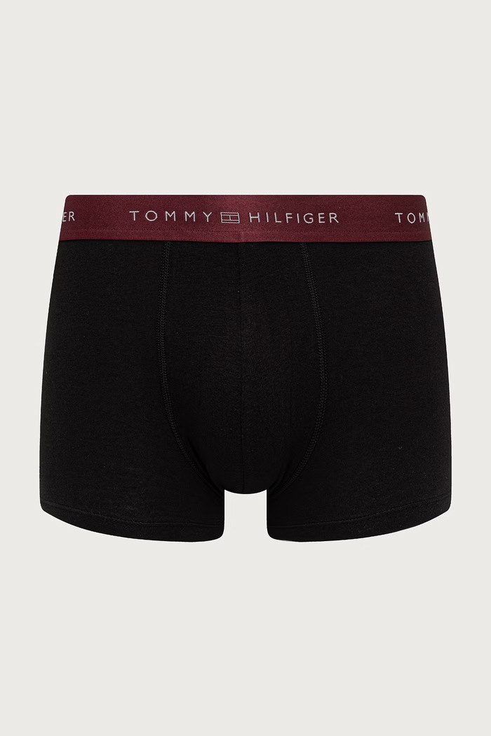 Tommy Hilfiger Uske bokserice za muškarce od pamuka s elastanom 3-pack UM0UM03964 crna AW26