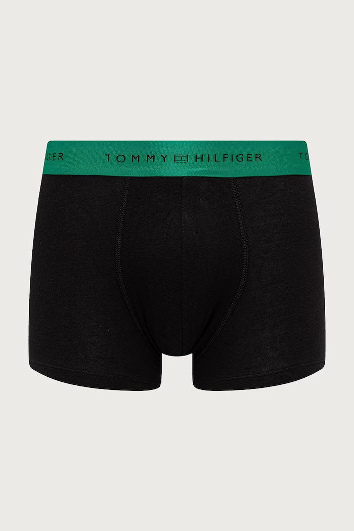 Uske bokserice za muškarce od pamuka s elastanom 3-pack Tommy Hilfiger UM0UM03964 crna
