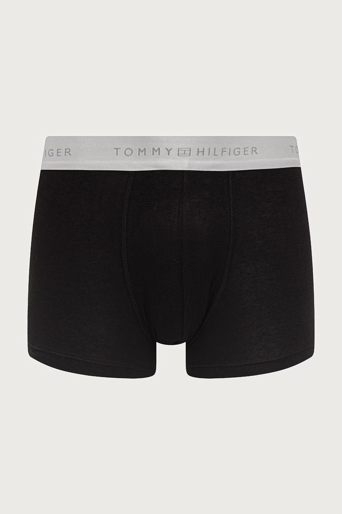 Odjeća Tommy Hilfiger Uske bokserice za muškarce od pamuka s elastanom 3-pack UM0UM03964 crna
