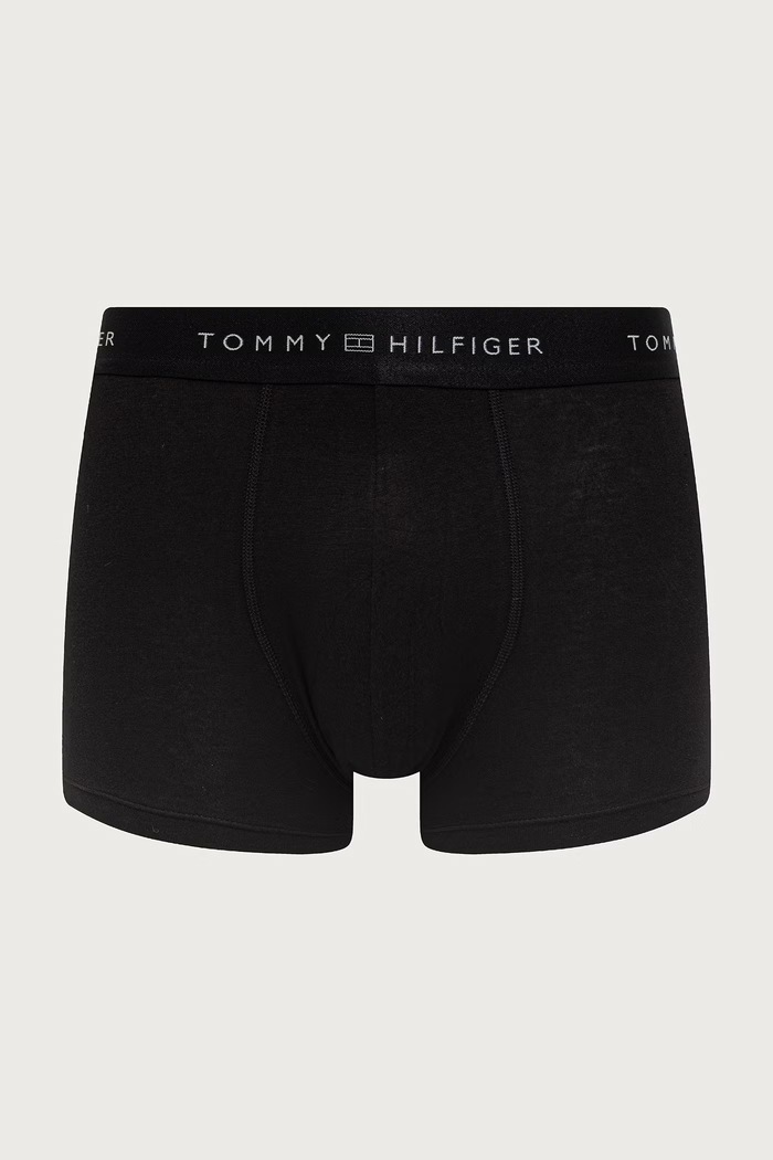 Uske bokserice za muškarce od pamuka s elastanom 3-pack Tommy Hilfiger UM0UM03964 crna