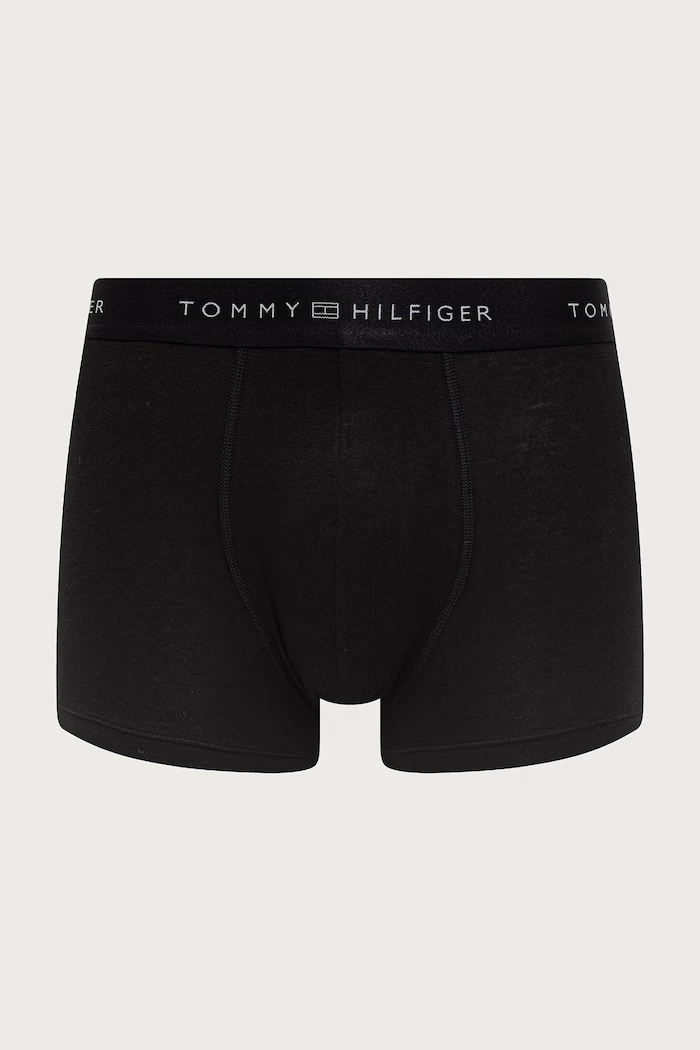 Uske bokserice za muškarce od pamuka s elastanom 3-pack Tommy Hilfiger UM0UM03964 crna