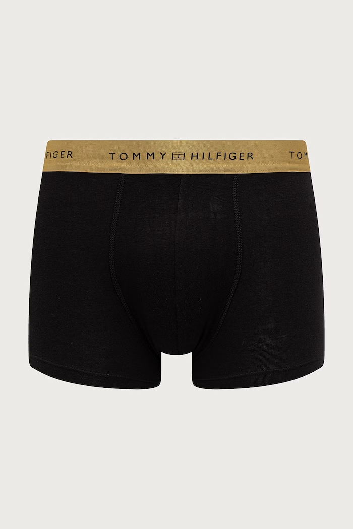 Tommy Hilfiger Uske bokserice za muškarce od pamuka s elastanom 3-pack UM0UM03964 crna AW26