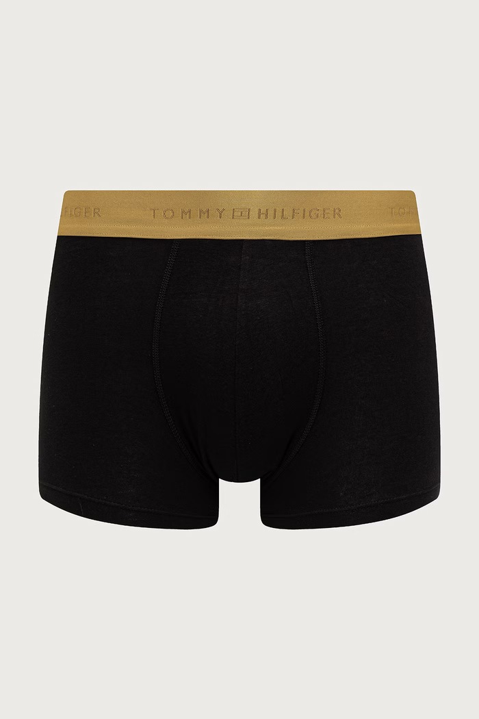 Odjeća Tommy Hilfiger Uske bokserice za muškarce od pamuka s elastanom 3-pack UM0UM03964 crna