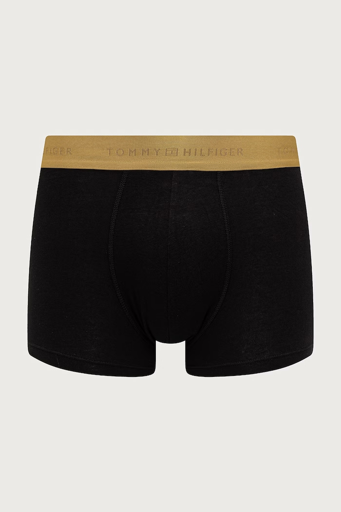 Odjeća Tommy Hilfiger Uske bokserice za muškarce od pamuka s elastanom 3-pack UM0UM03964 crna