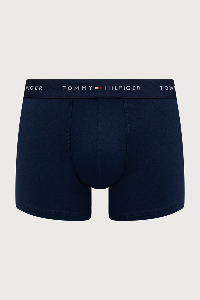 Tommy Hilfiger bokserki dopasowane męskie 3-pack UM0UM03877 granatowy AW26